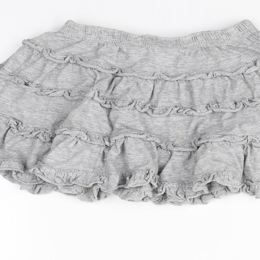 summer love Girls Grey Flare Skirt Size 4 Years