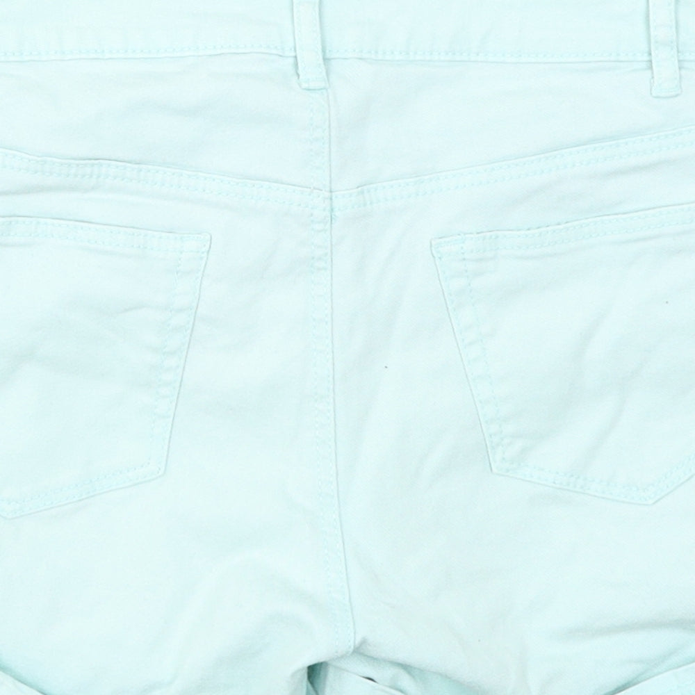 H&M Girls Blue Denim Hot Pants Shorts Size 13 Years