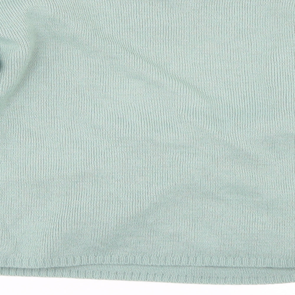 Nasty Gal Womens Green Pullover Jumper Size M