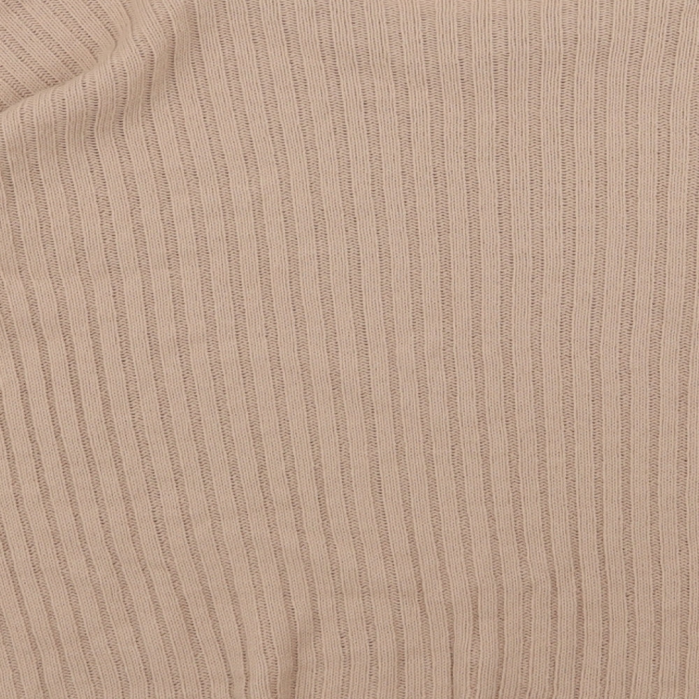 Nasty Gal Womens Pink Knit Pullover Jumper Size 6
