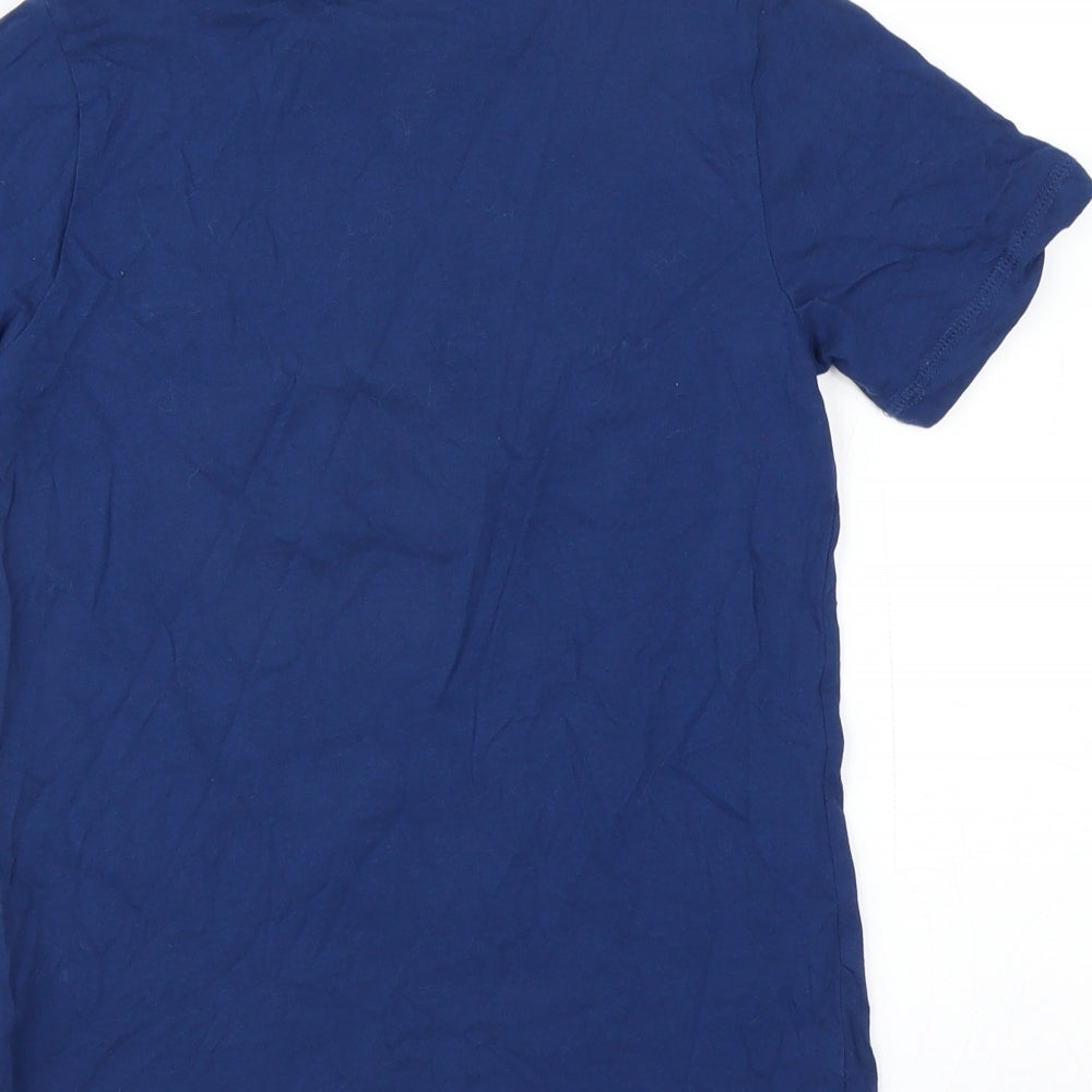 F&F Boys Blue Basic T-Shirt Size 6-7 Years - paradise
