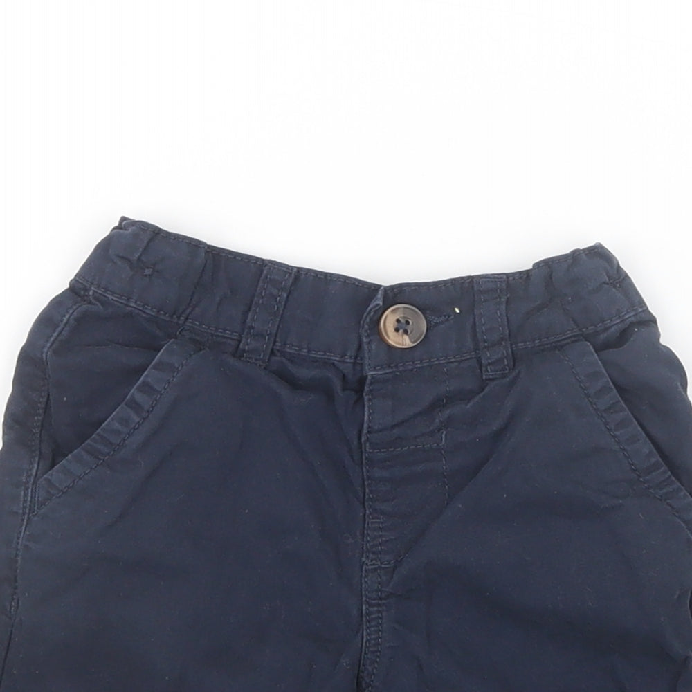 Blue Zoo Boys Blue Cropped Trousers Size 2-3 Years