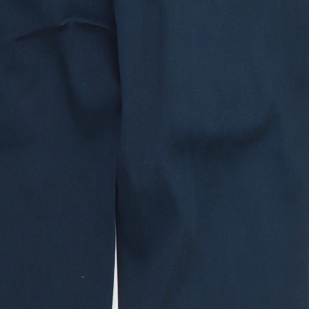 Denim Co Womens Blue Chino Trousers Size 10 L30 in