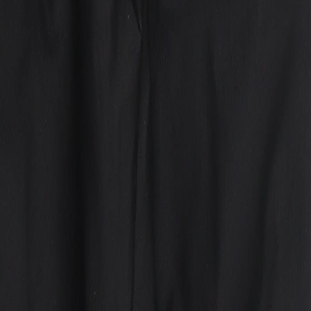 Missguidd Womens Black Trousers Size 8 L28 in