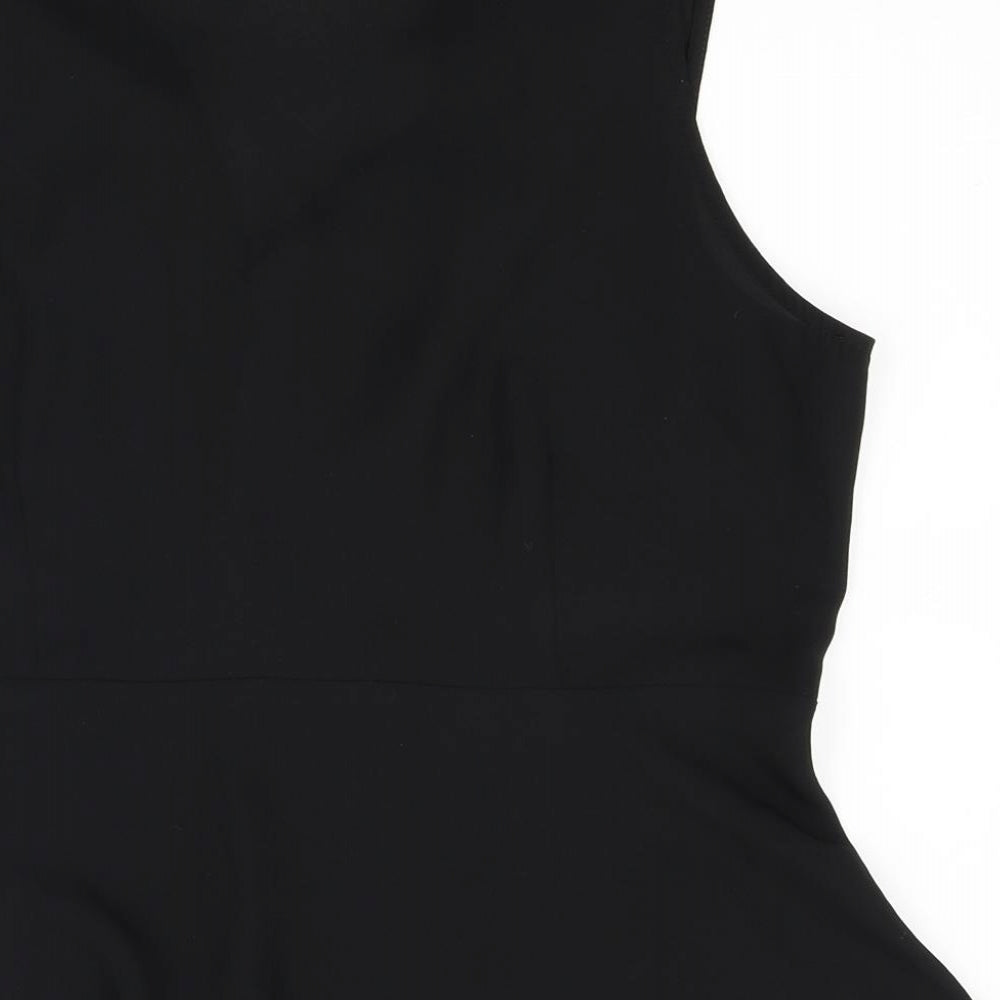 ASOS Womens Black Basic Blouse Size 12