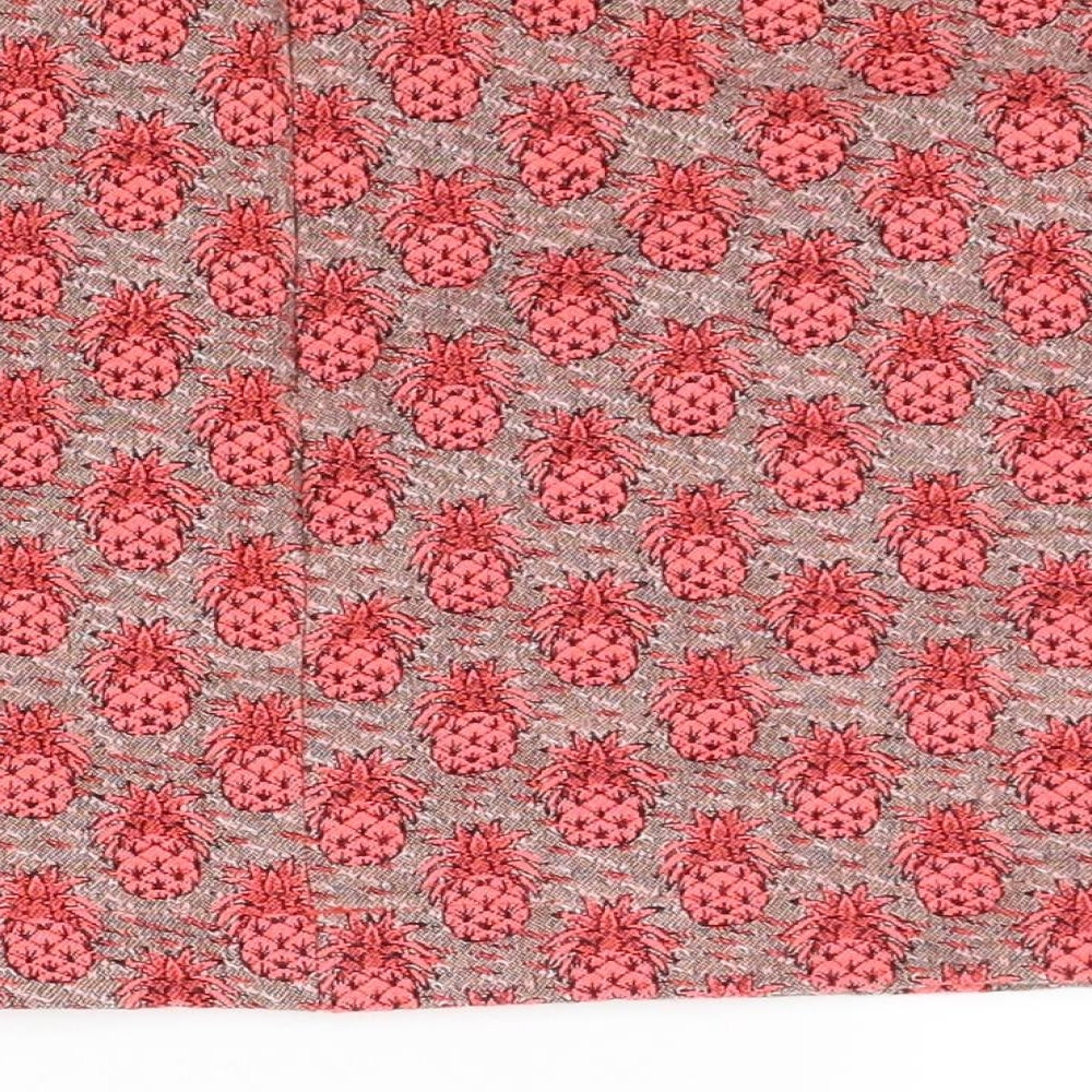Cooperative Womens Red Floral Mini Skirt Size S