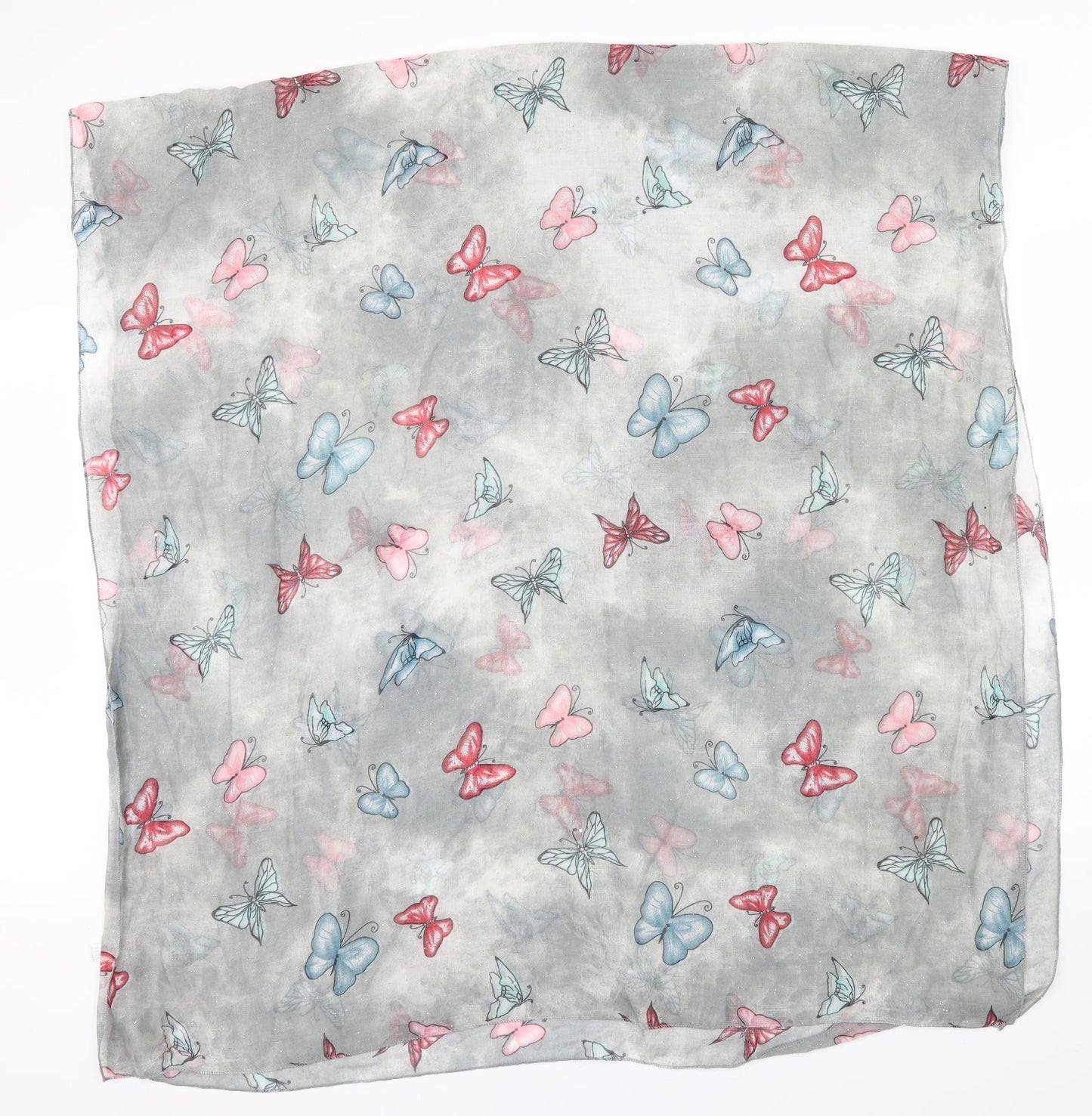 Preworn Womens Multicoloured Scarf - butterfly