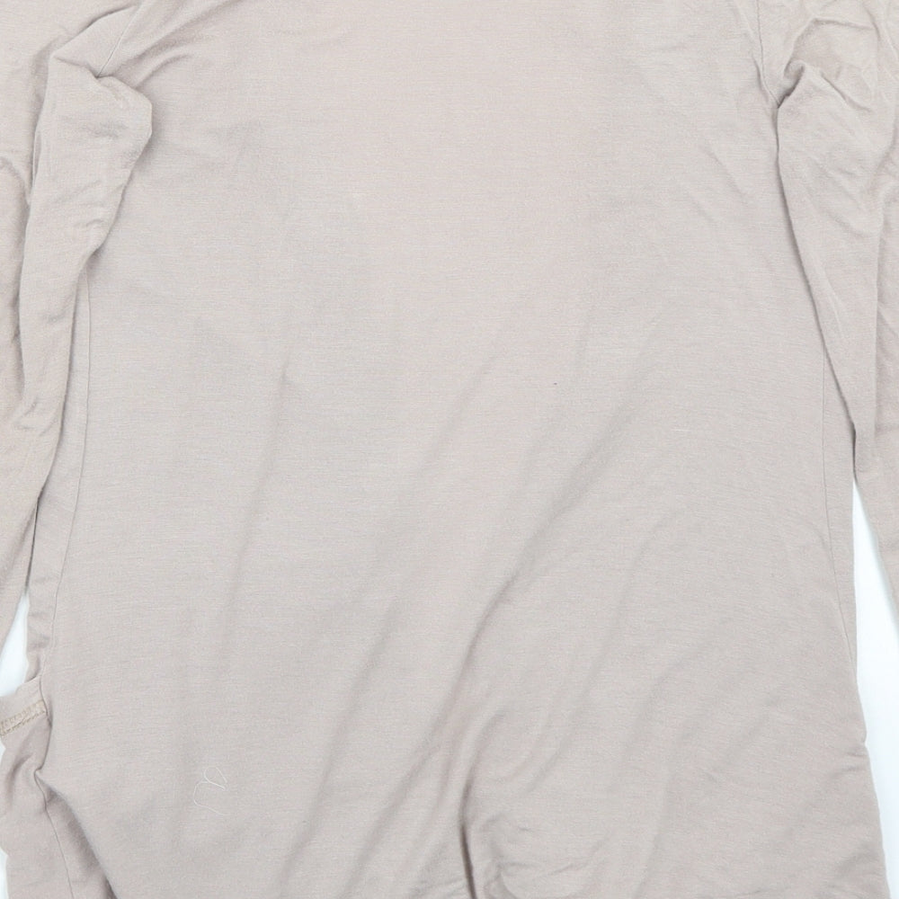 Newlook Womens Beige Cardigan Jumper Size 12