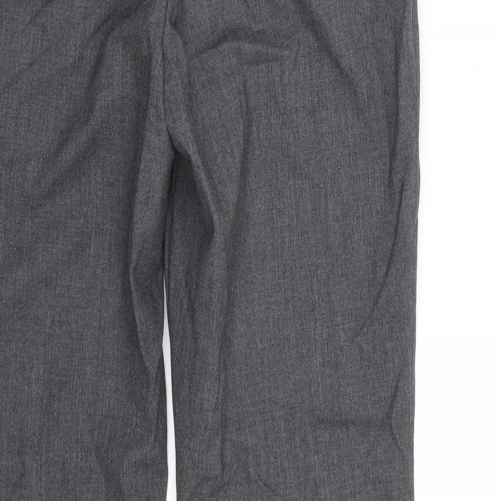 H&M Womens Grey Trousers Size 8 L30 in