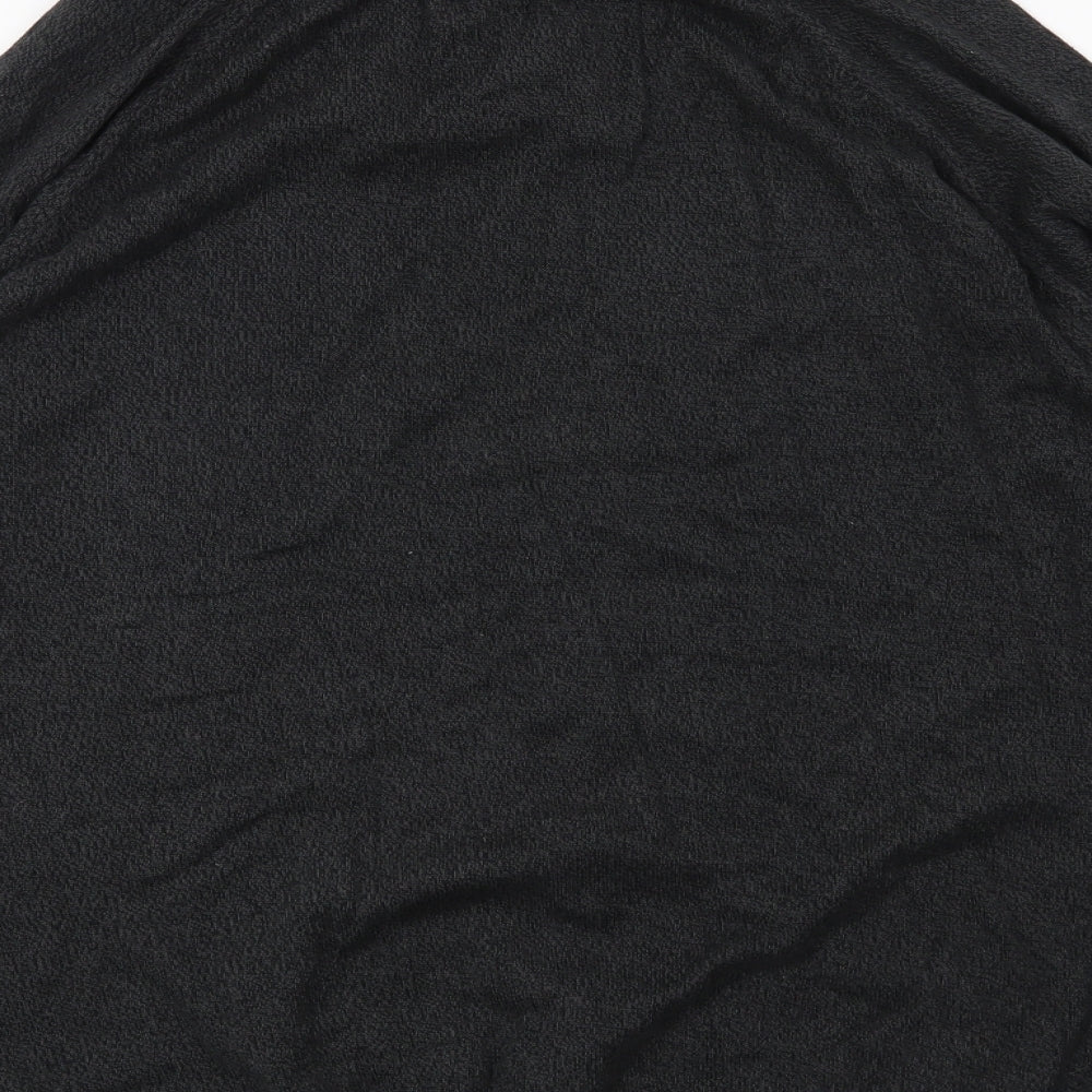 F&F Mens Grey Striped Pullover Jumper Size L