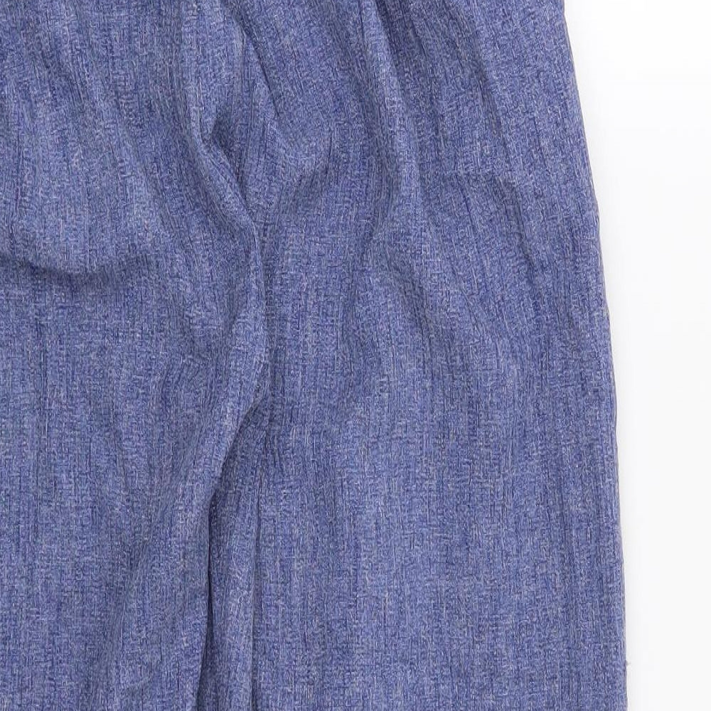 Preworn Womens Blue Trousers Size S L26 in