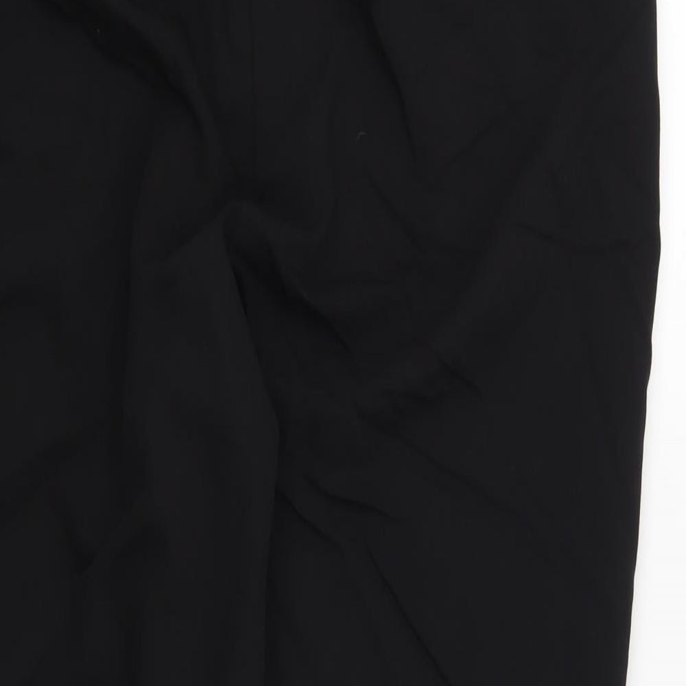 F&F Womens Black Trousers Size 14 L27 in