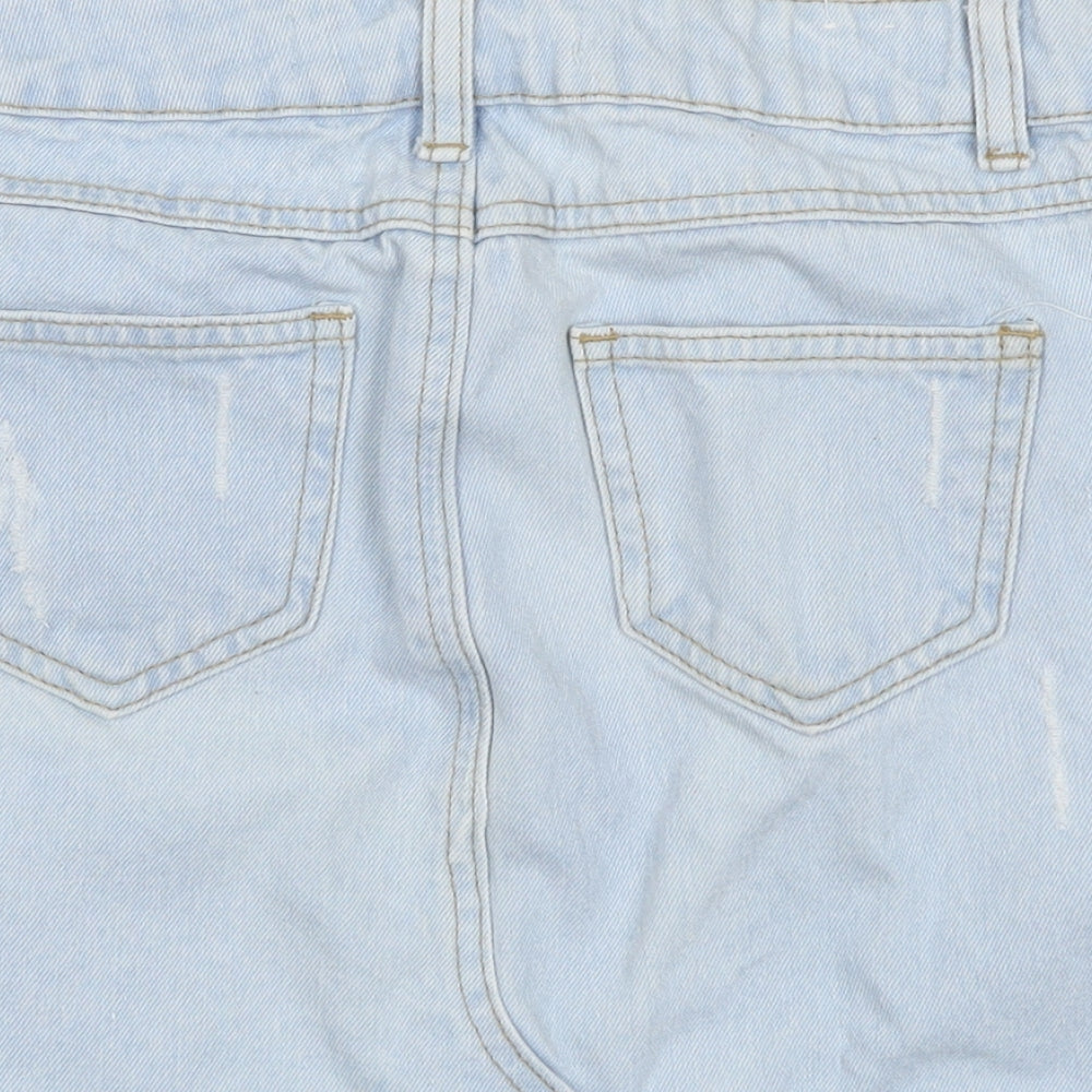 generation Girls Blue Denim Straight & Pencil Skirt Size 11 Years
