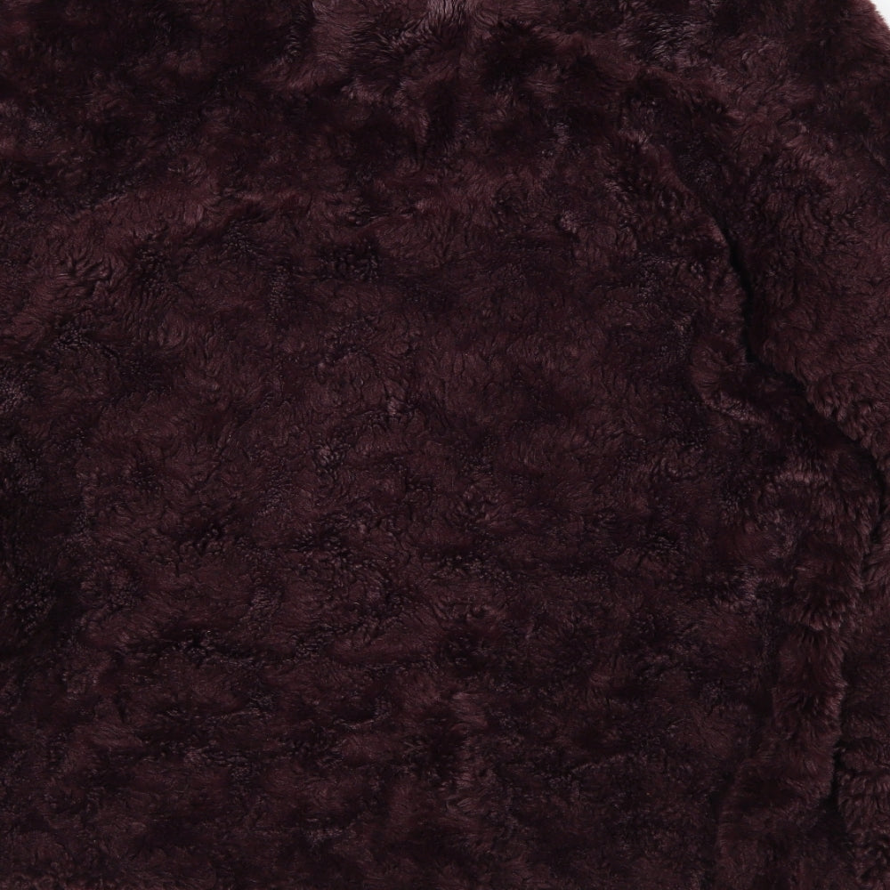 Saint Womens Purple Jacket Coatigan Size M