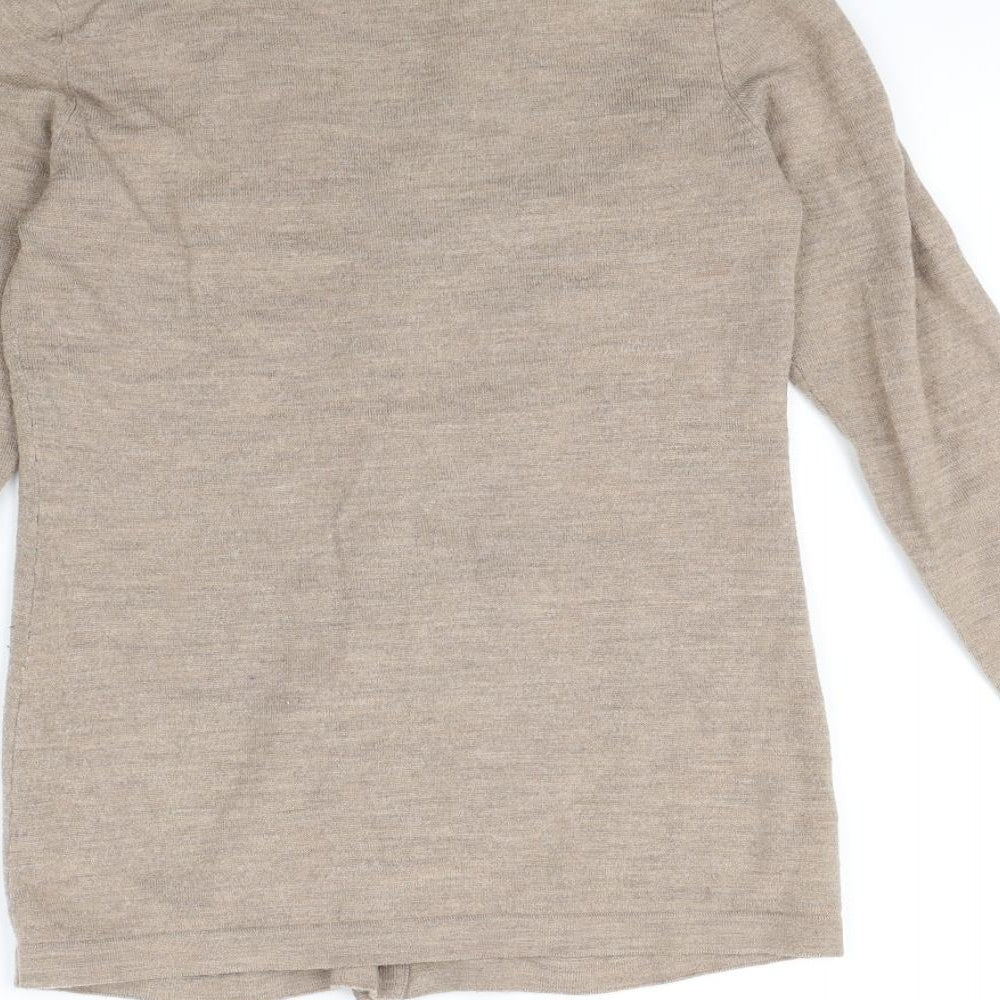Woolworths Womens Beige Cardigan Jumper Size S