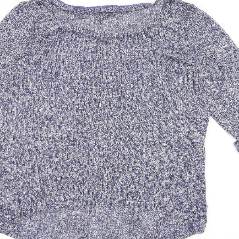 New Look Womens Blue Pullover Jumper Size 12