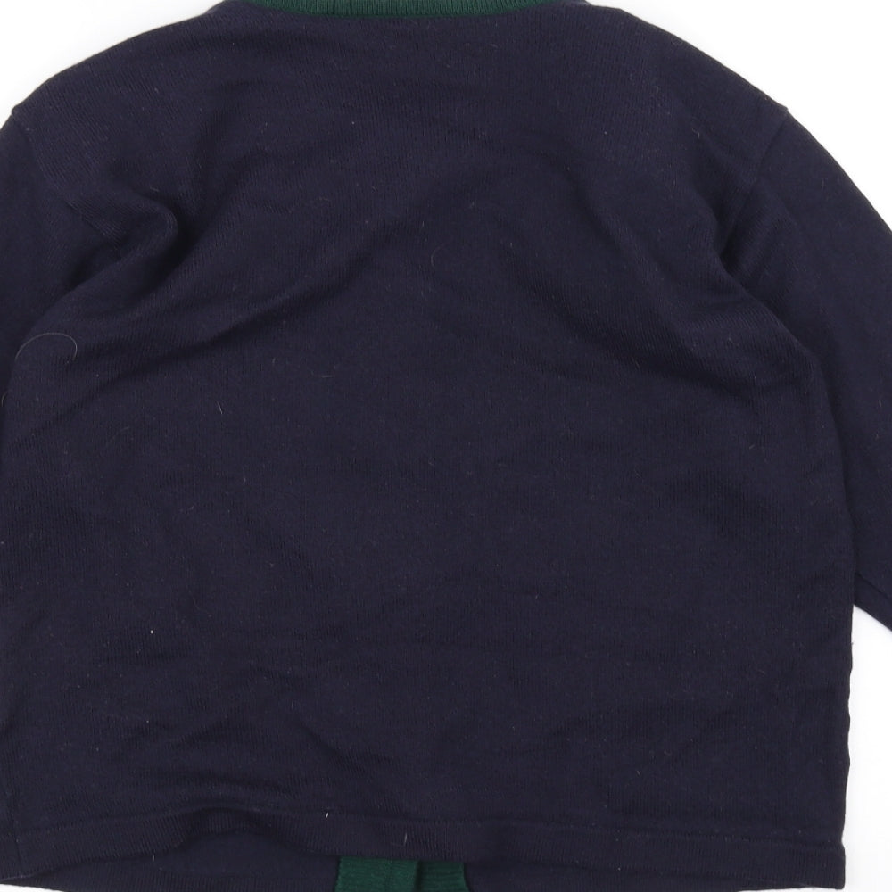 Eugen Klein Womens Blue Jacket Coatigan Size 12