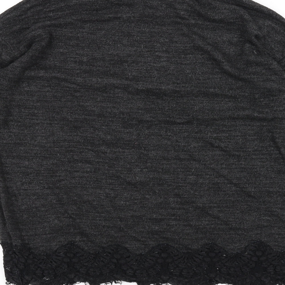F&F Womens Black Pullover Jumper Size 6