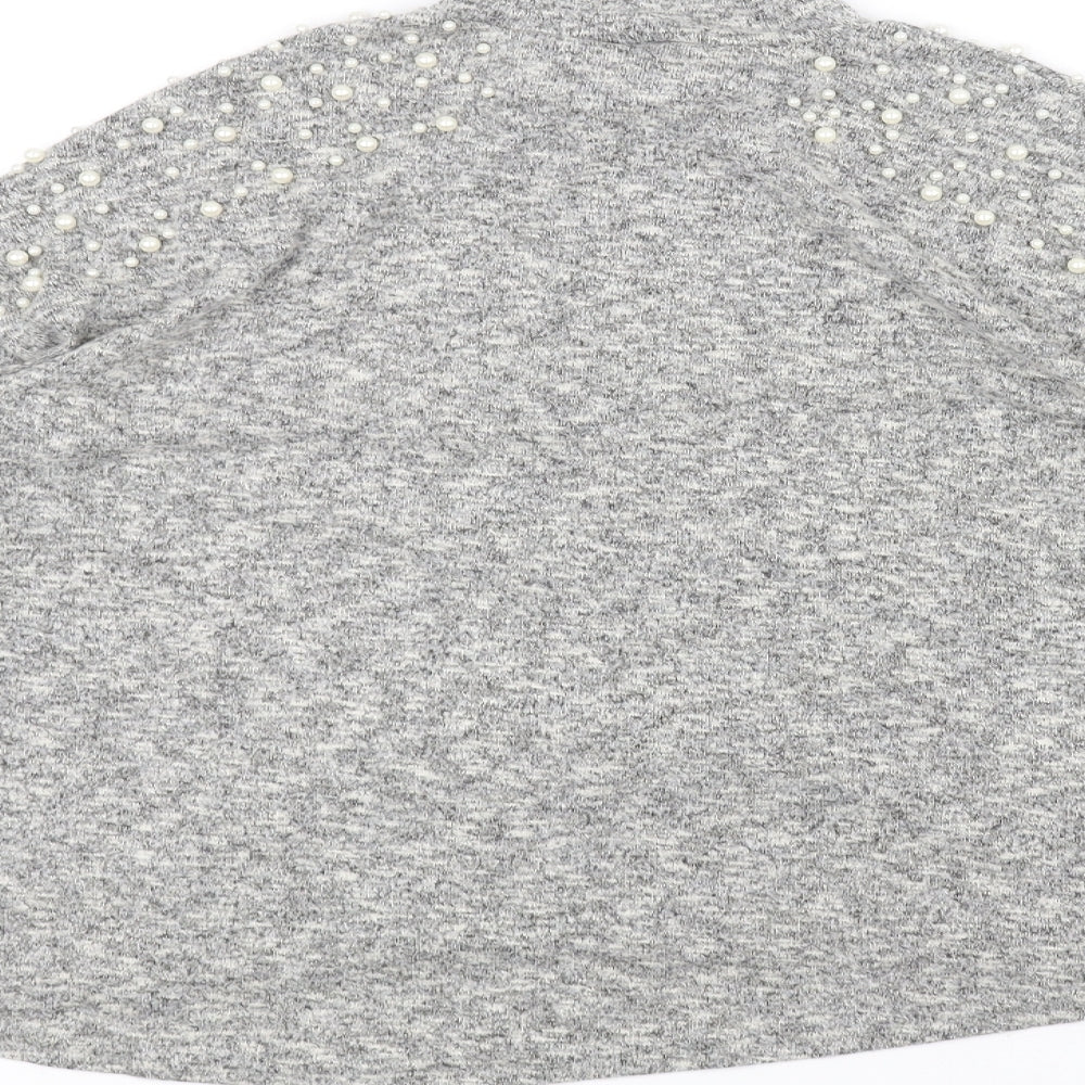 H&M Womens Grey Pullover Jumper Size S