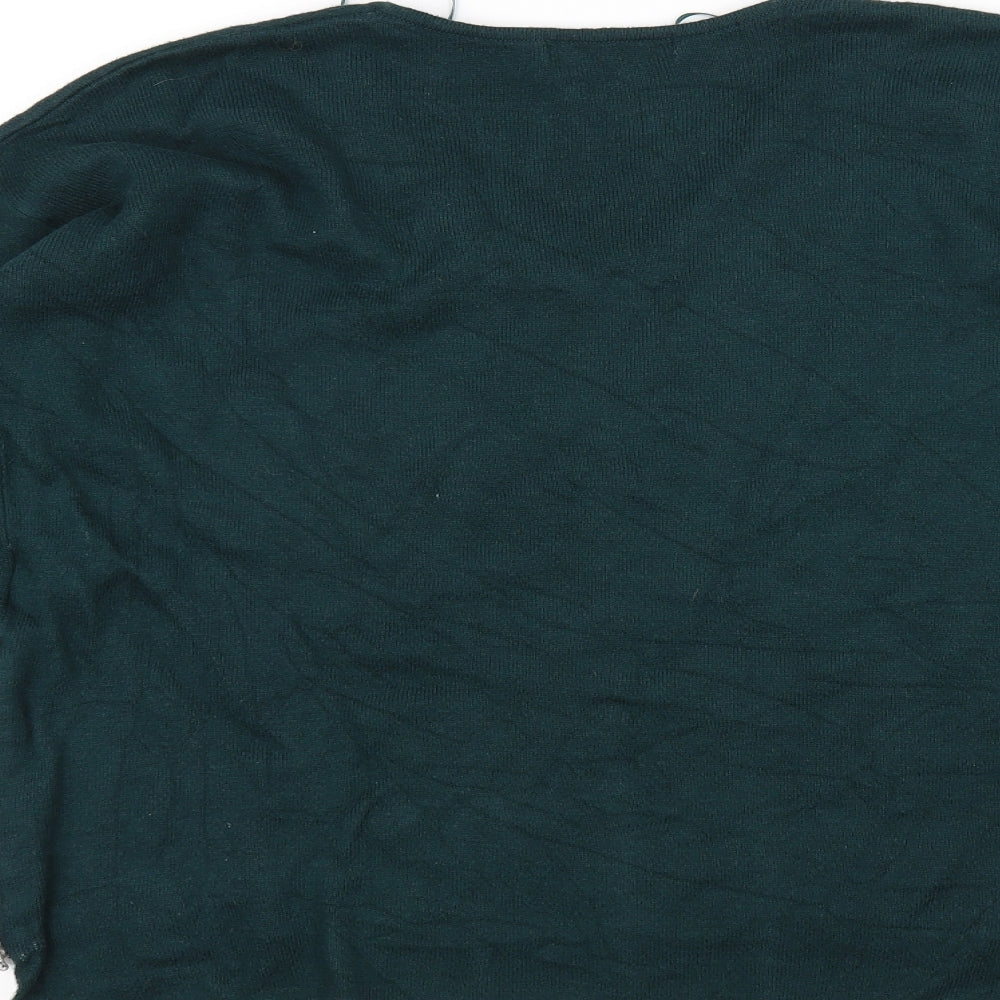 Marks & Spencer Womens Green Pullover Jumper Size 12