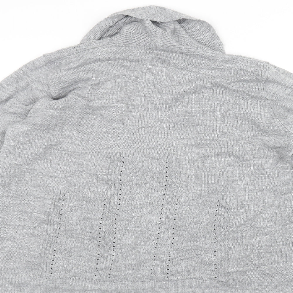 Autonomy Womens Grey Jacket Coatigan Size M