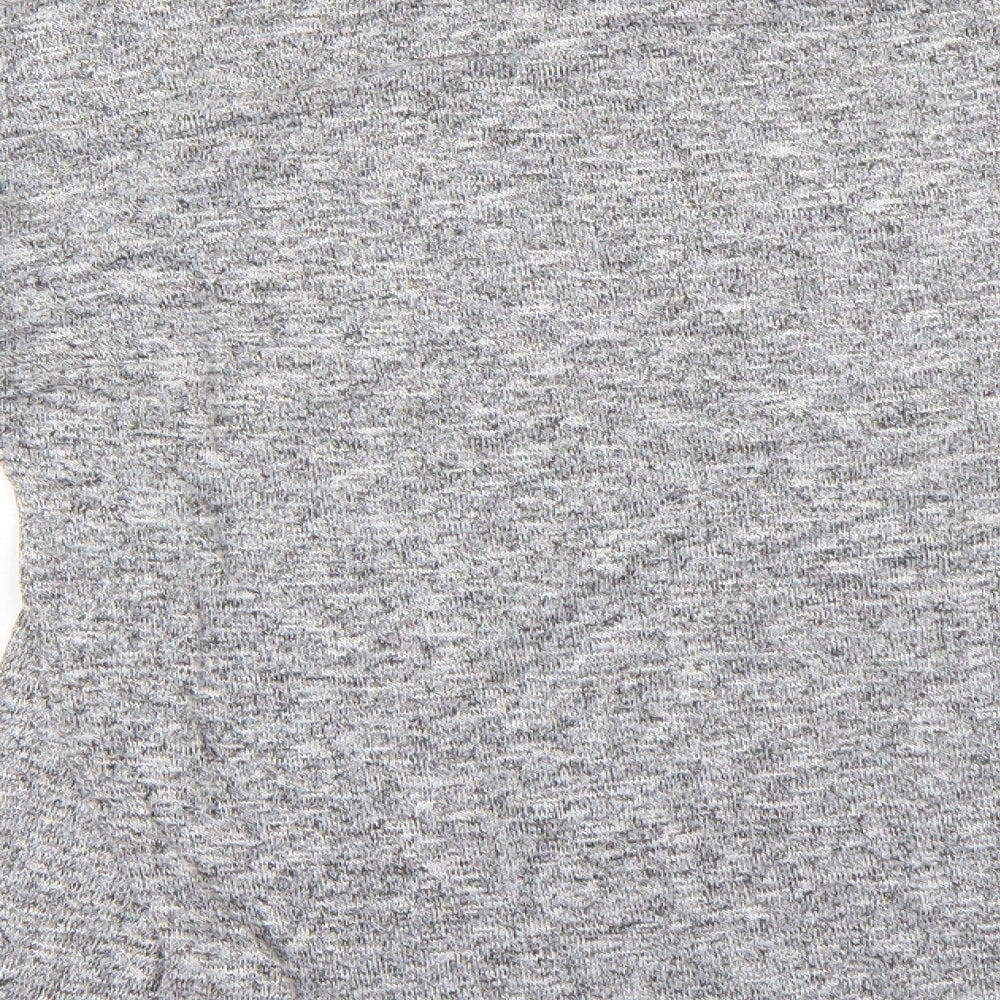 TU Womens Grey Floral Pullover Jumper Size 12