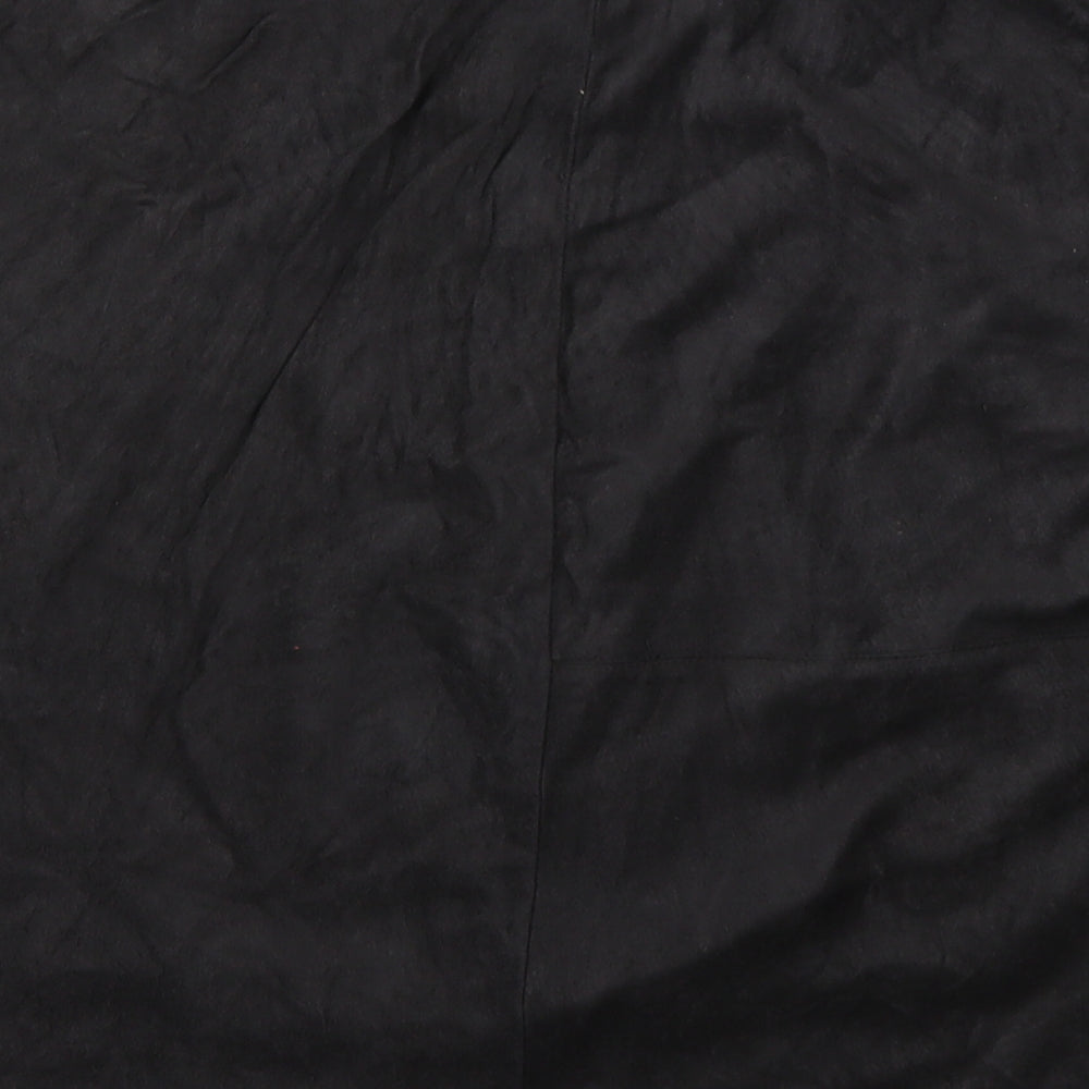 Preworn Womens Black A-Line Skirt