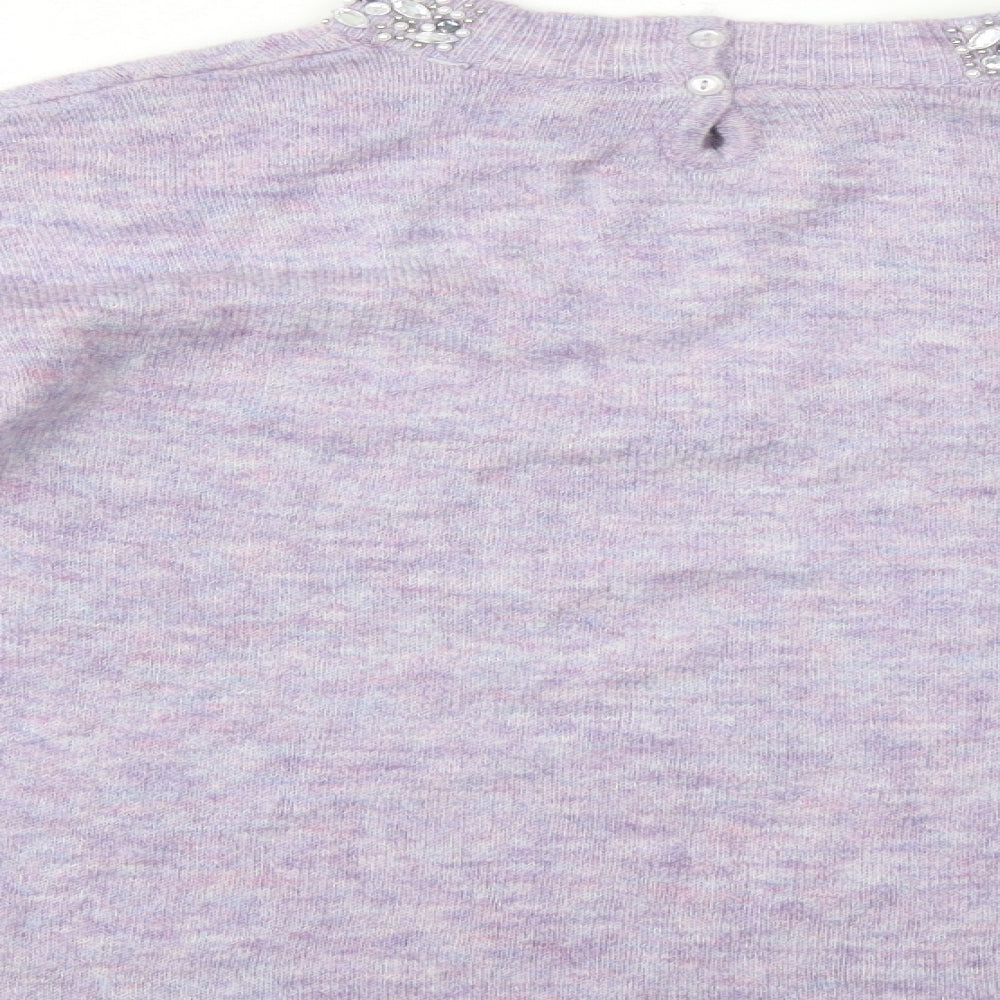 NEXT Womens Purple Pullover Jumper Size 8