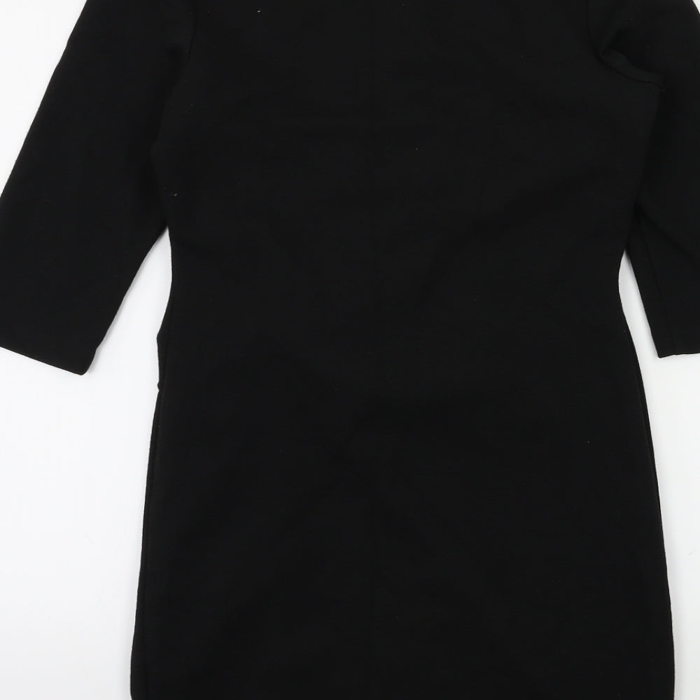 NEXT Womens Black Bodycon Size 6 - Knot detail