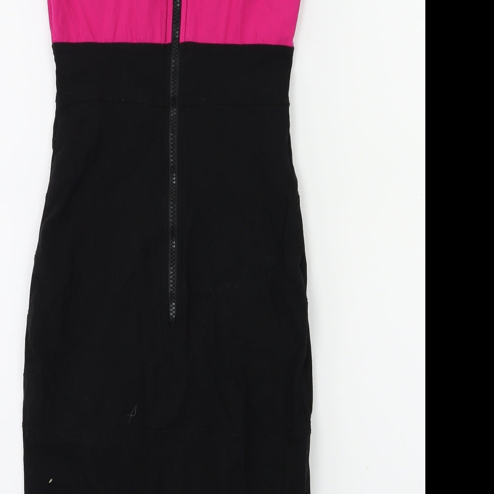 Preworn Womens Black Bodycon Size 8