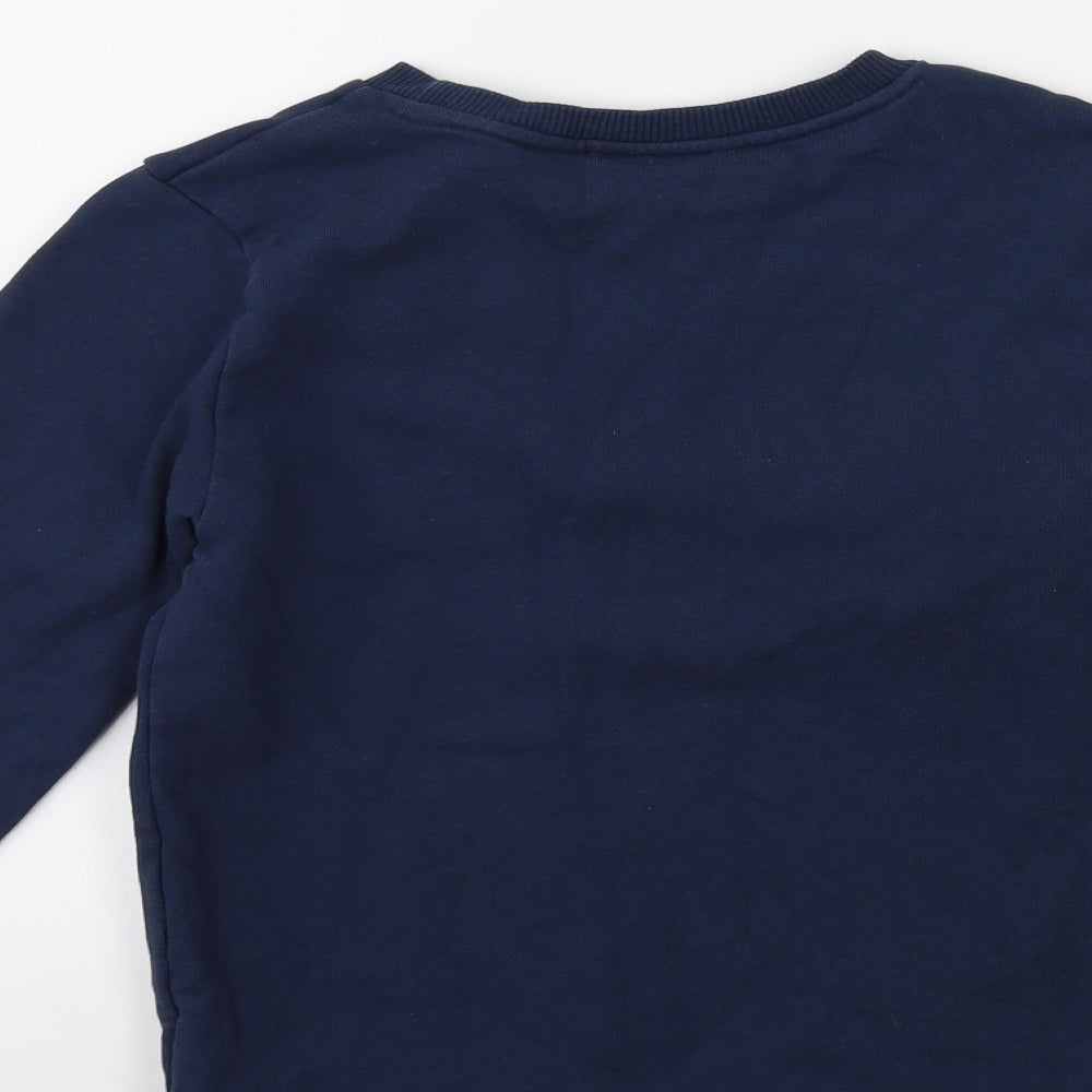 George Boys Blue Pullover Sweatshirt Size 9 Years