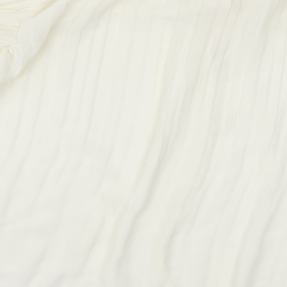 ASOS Womens White Basic Blouse Size 4 - Cream