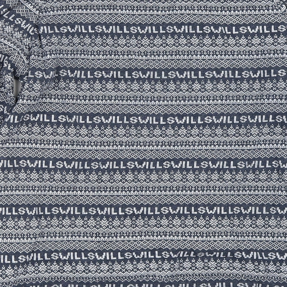 Jack Wills Womens Blue Pullover Sweatshirt Size 8