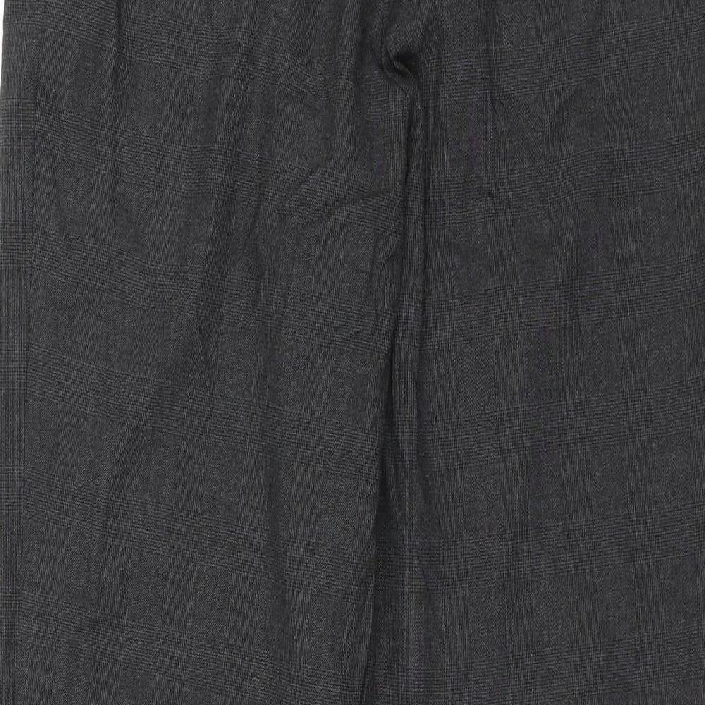 Lebek Womens Grey Trousers Size 32 in L28 in