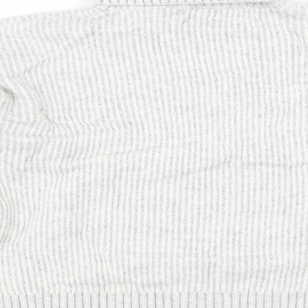 Topshop Womens Grey Pullover Jumper Size S