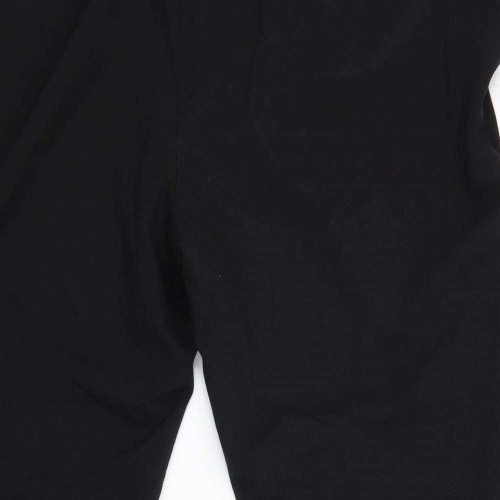 Evans Womens Black Trousers Size 18 L23 in
