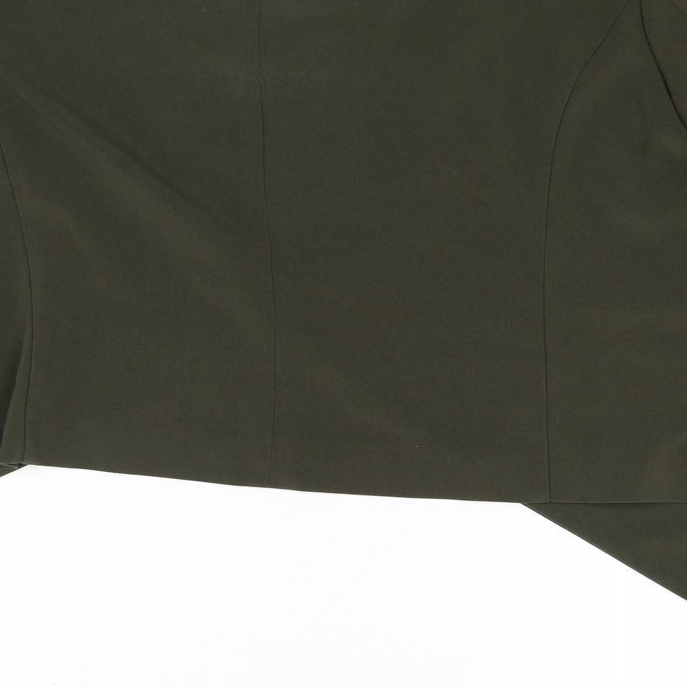 Marks & Spencer Womens Green Jacket Coat Size 10