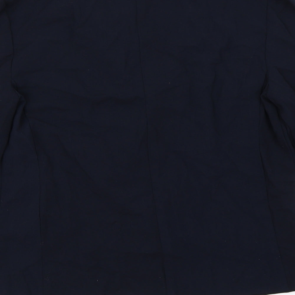 Atmosphere Womens Blue Jacket Blazer Size 10
