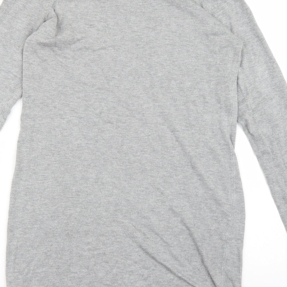 ESMARA Womens Grey Knit Jumper Dress Size 10