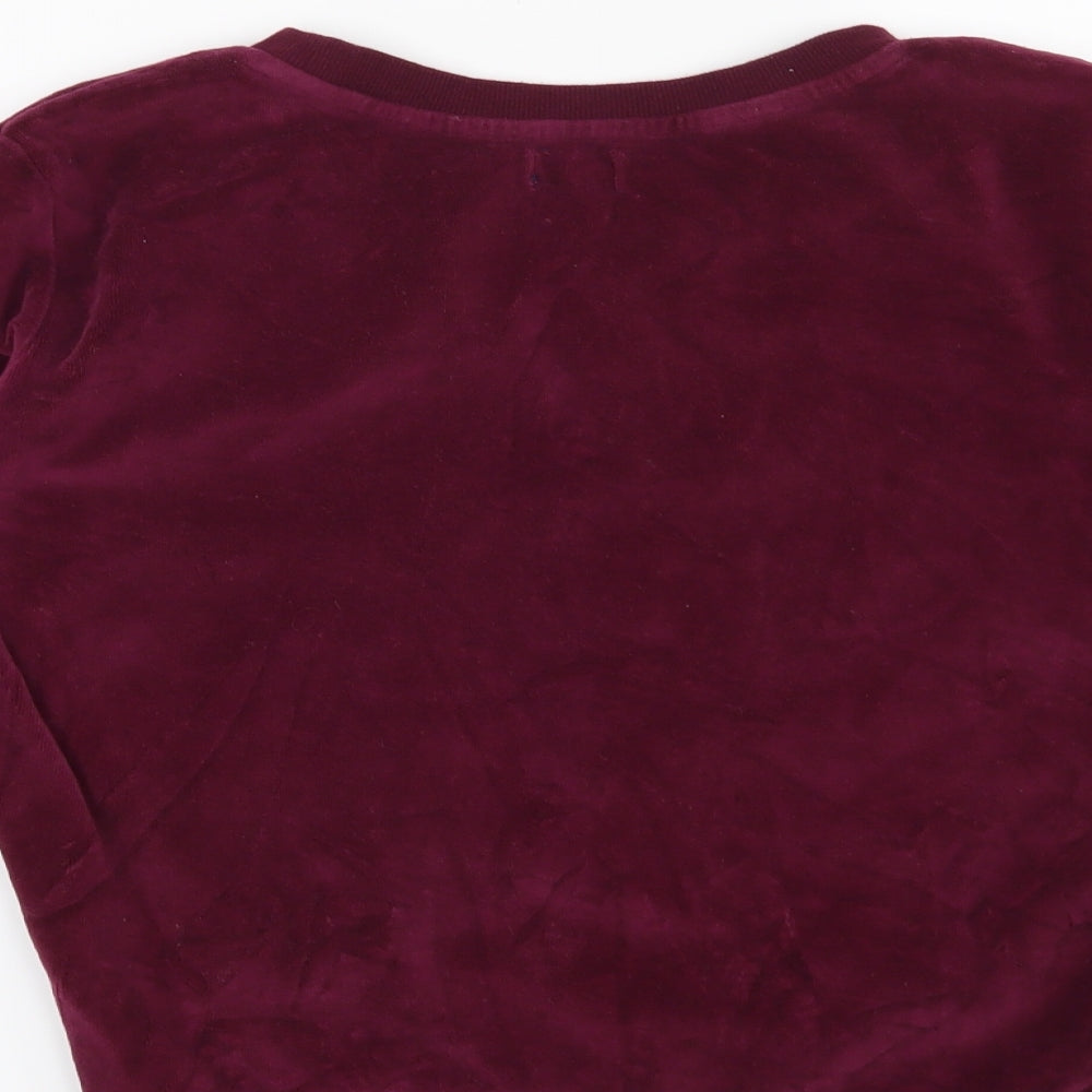 Love to Lounge Womens Red Solid Top Pyjama Top Size 4 - Harry Potter