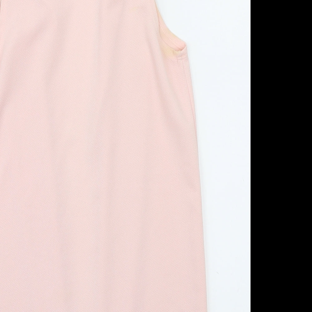 Candy Couture Girls Pink Gilet Coat Size 12 Years