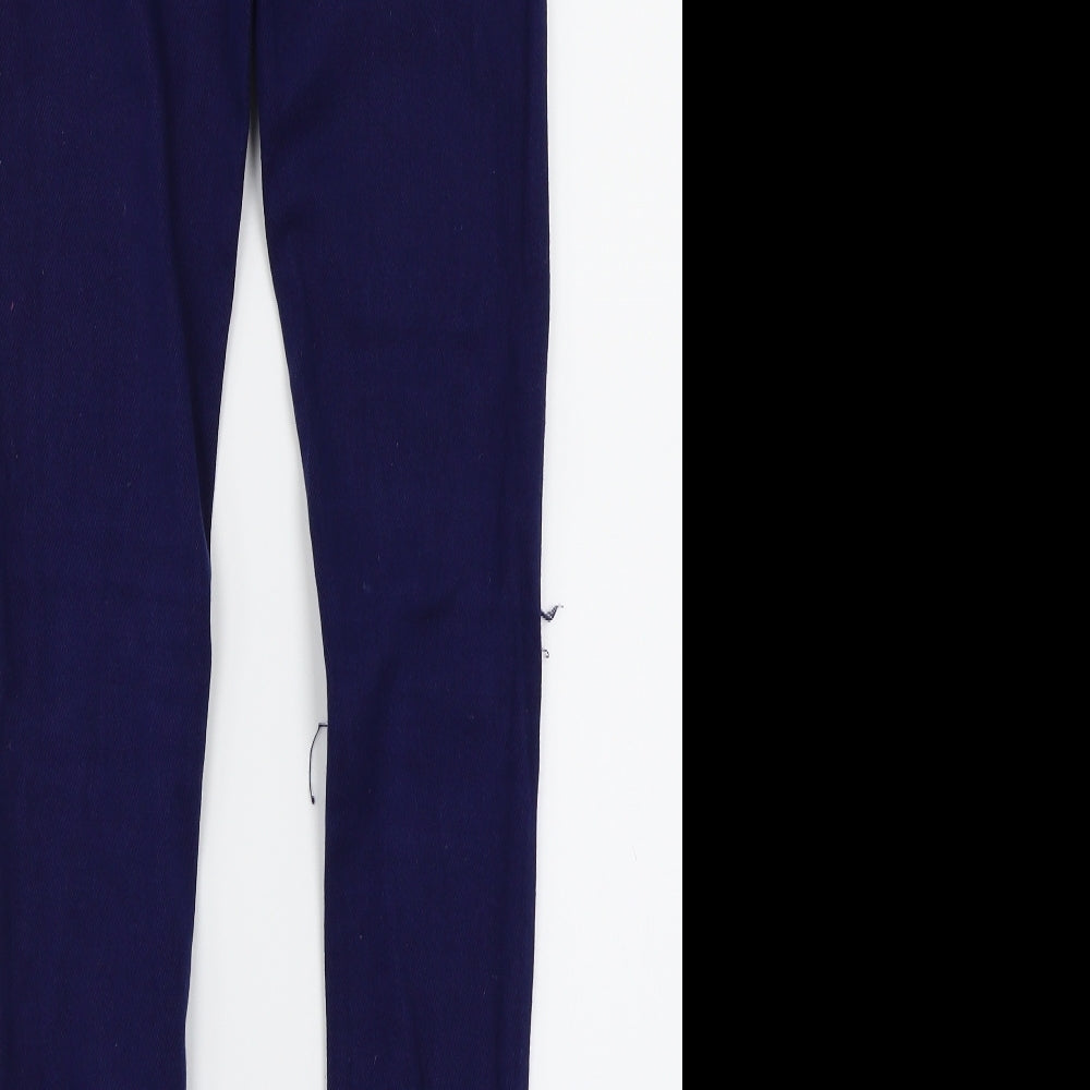 Cosmic Womens Blue Skinny Jeans Size 6 L29 in