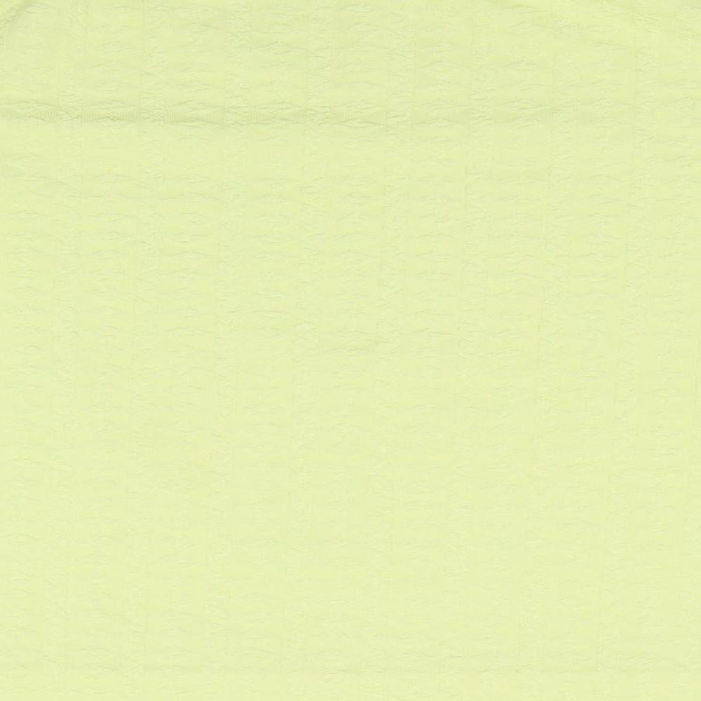 Pure & Natural Womens Yellow Basic T-Shirt Size 14