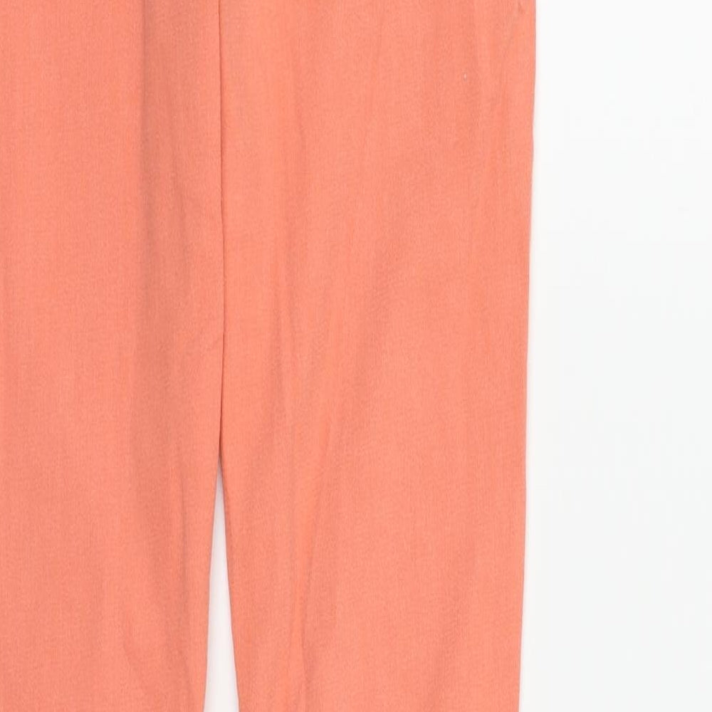 Jack Wills Womens Orange Straight Jeans Size 26 in L32 in