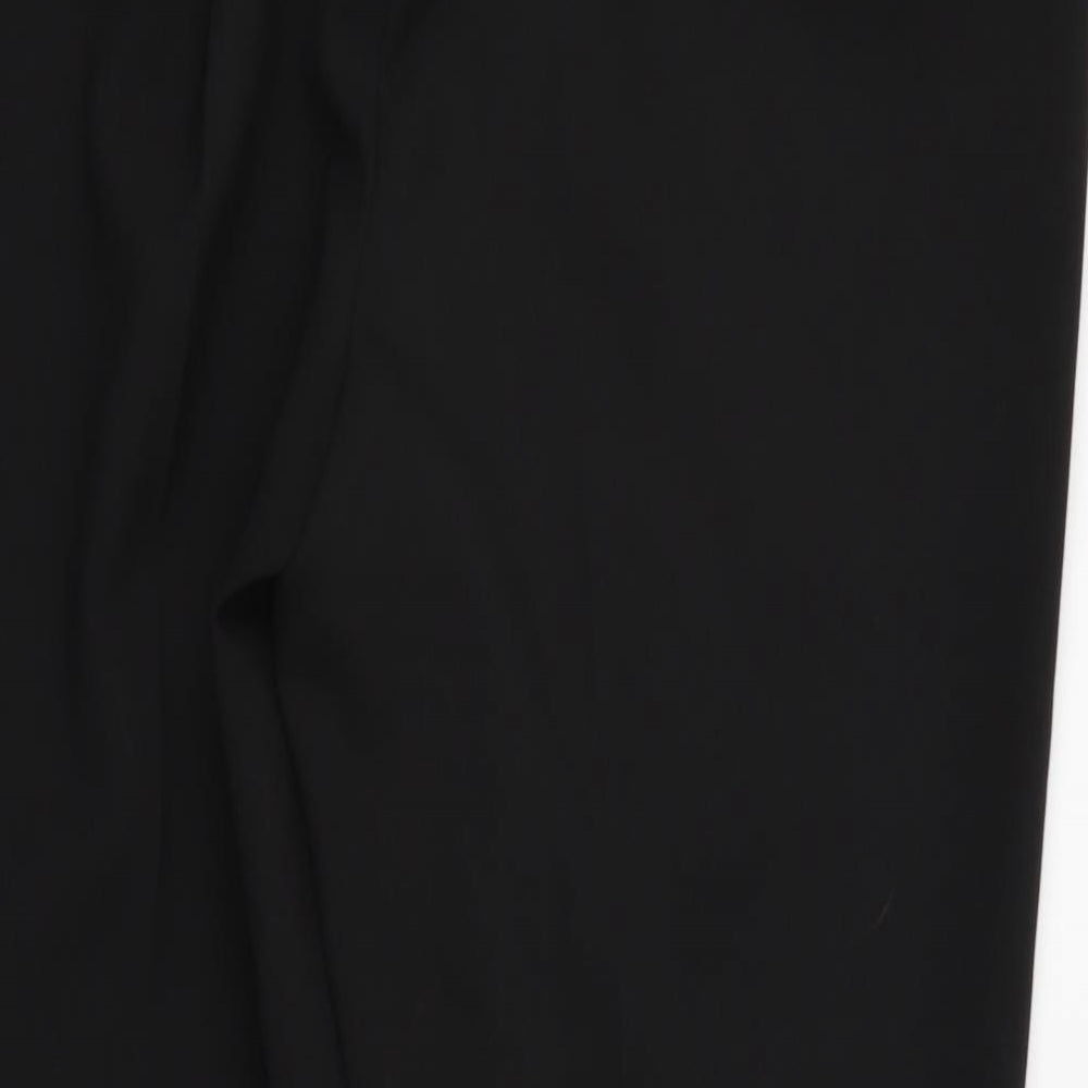 M&Co Womens Black Trousers Size 18 L26 in