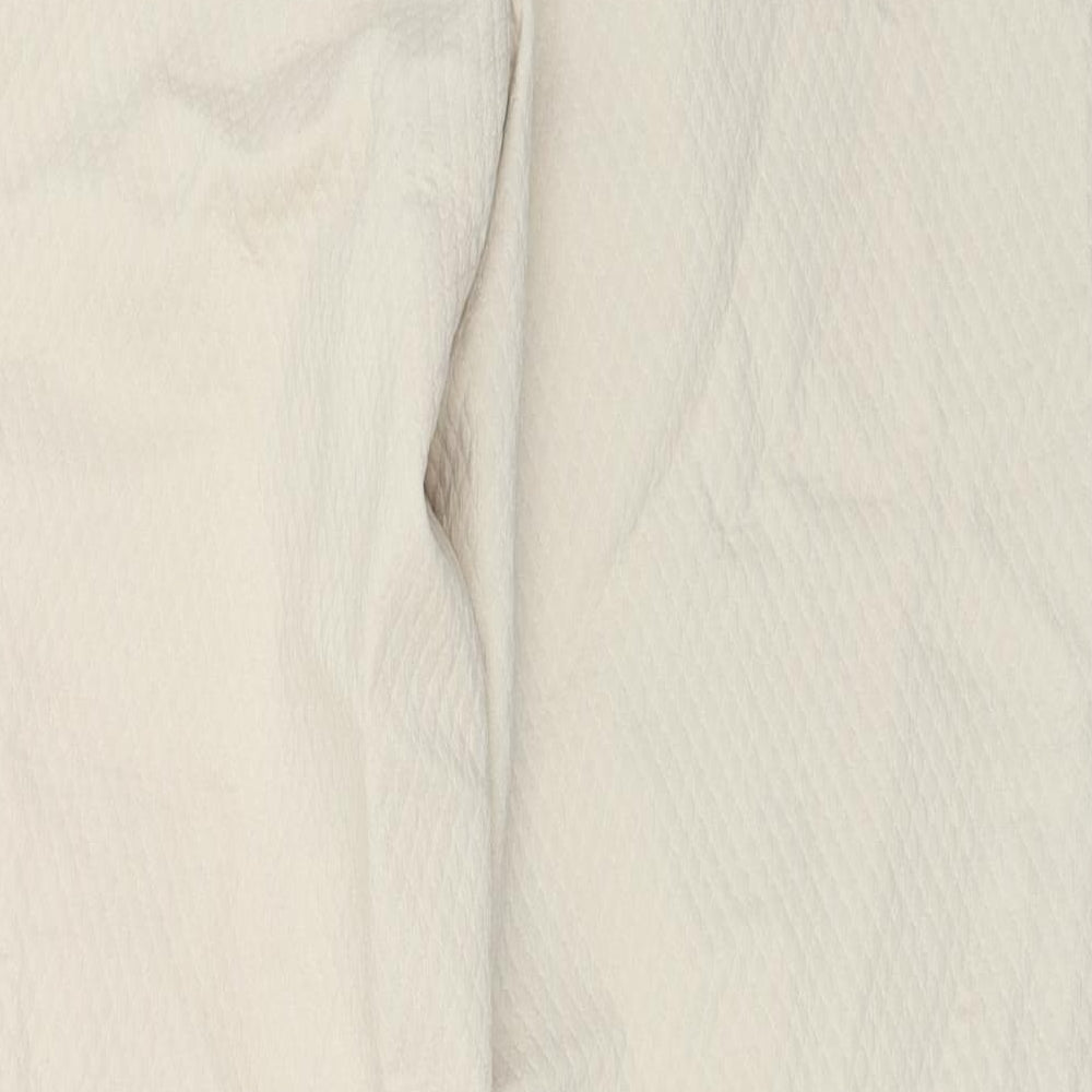 Lila Rose Womens Ivory Trousers Size 8 L24 in
