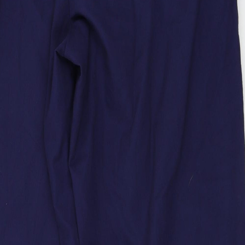 Simon Jersey Womens Blue Trousers Size 6 L26 in