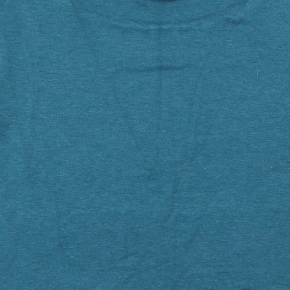 Roman Womens Green Basic T-Shirt Size 14