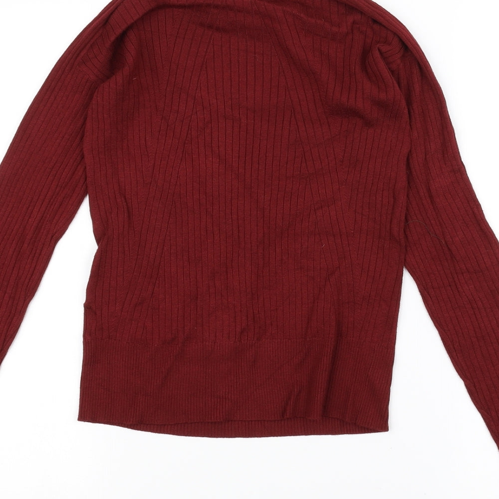 NEXT Womens Red Basic T-Shirt Size 6