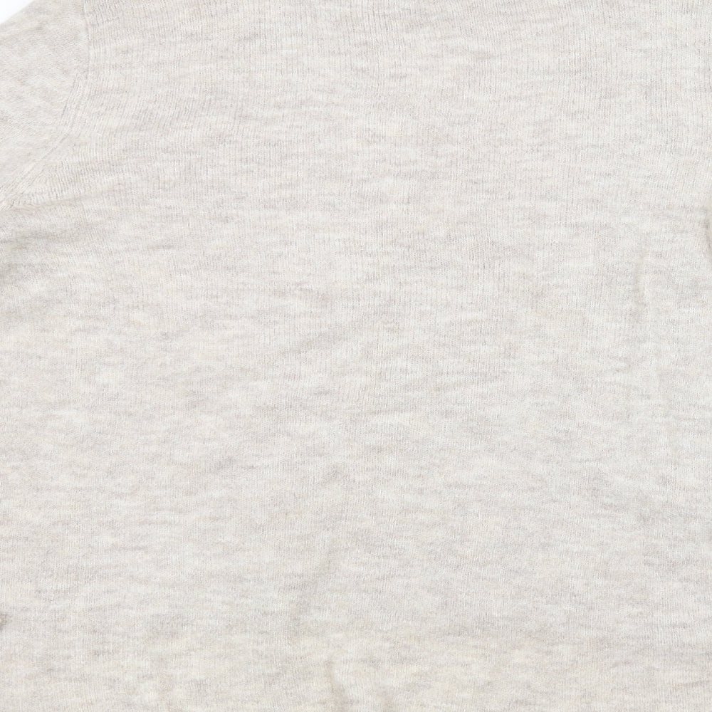 Red Herring Womens White Pullover Jumper Size 12